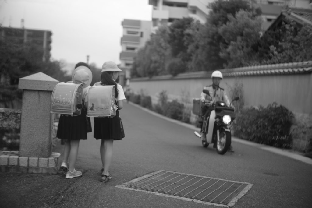 下関の城下町長府にて